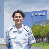 中外医薬生産株式会社 原田賢吾さん（研究開発）